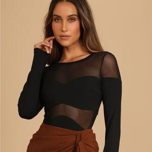 Lulus Mesh Bodysuit